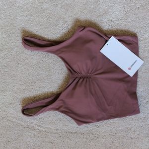 NWT Lululemon Align Tank Gathered Front Size 2